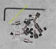 Linkage coupler, 1.5 - 2 mm, 10 Pcs